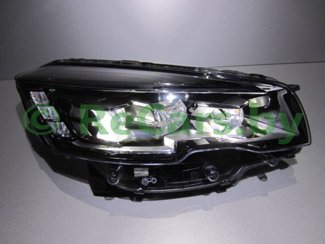 Фара Peugeot 508, 2014-2019 после ремонта LED фары