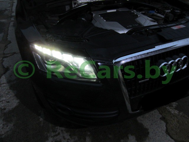 Фара Audi Q5 после ремонта LED DRL