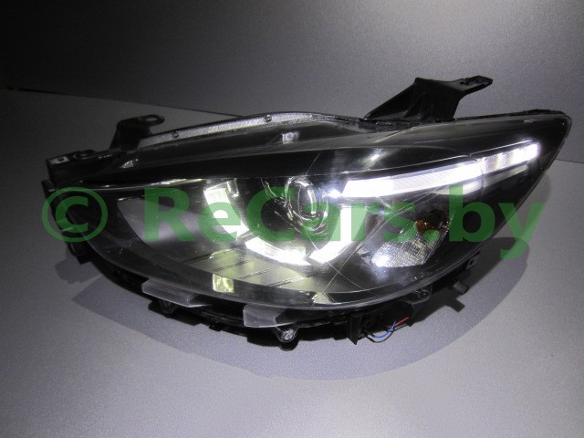 Фара Mazda CX-5, 2012-2016 после ремонта LED DRL