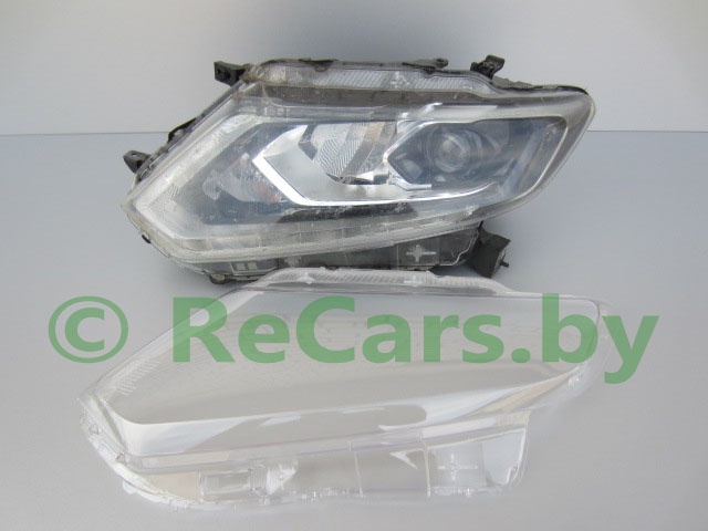 Nissan X Trail 2013 фара до ремонта