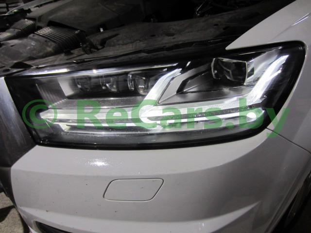 Audi Q7, 2015-2019, пример ремонта пожелтения LED DRL